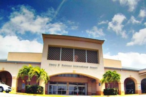 Saint Croix airport entrance USVI