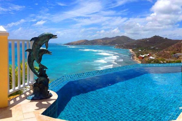 st croix real estate ocean view pool