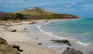 Columbus landing beach St Croix US Virgin Islands USVI