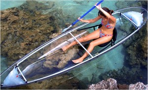 see thru kayak St Croix USVI