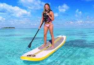 St Croix stand up paddleboading