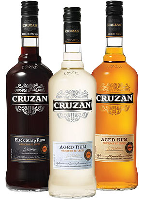 Cruzan Rum St Croix duty free