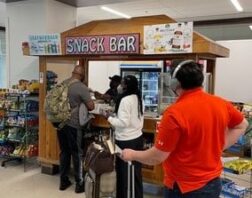 stx airport snack bar