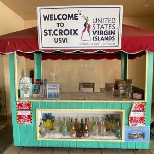 airport rum kiosk