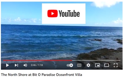 Youtube video on Bit O Paradise St Croix US Virgin Islands villa