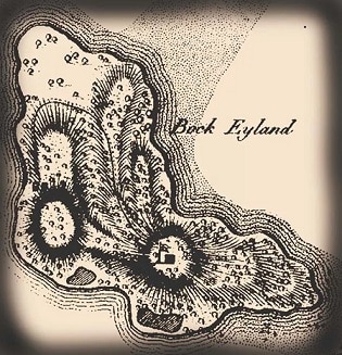 old Buck Isalnd map