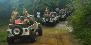 jeep rental rain forest St Croix