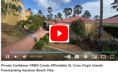 Video walk-through of a St. Croix villa rental