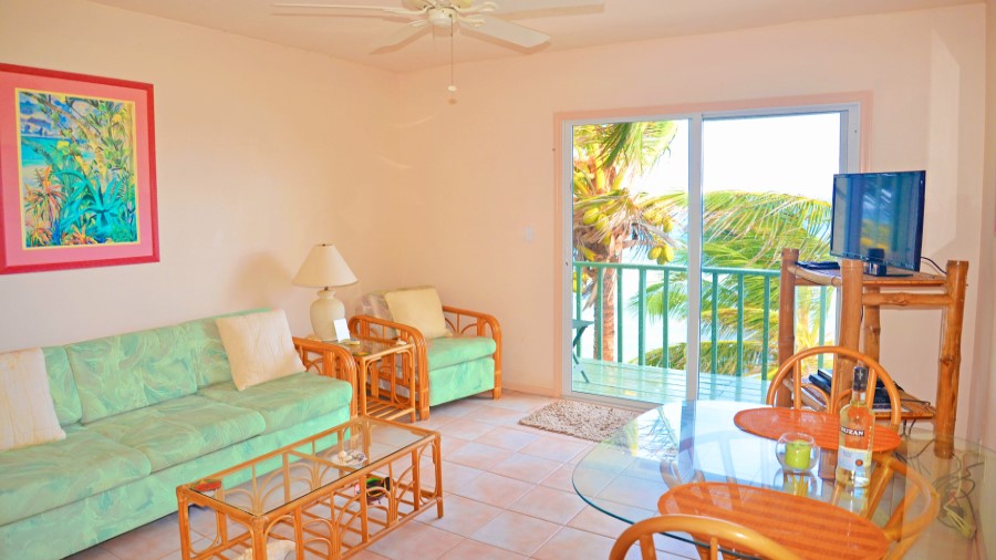 Villa Margarita St Croix beachfront living room