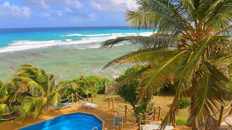 Villa Margarita St Croix beachfront view