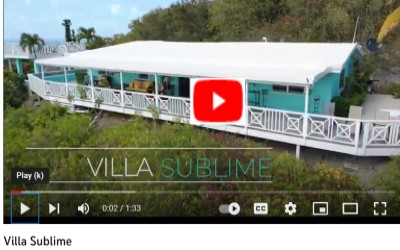 Villa Sublime St Croix rentals video