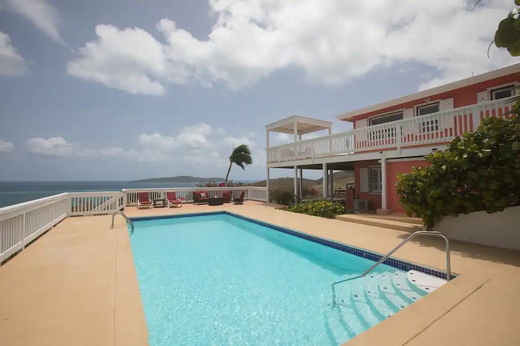 Pelican Point St Croix vacation rental pool