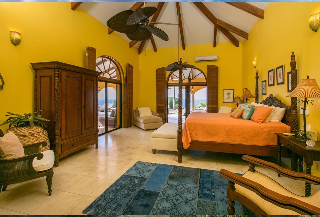 Polaris Pointe St Croix vacation rental luxury bed room