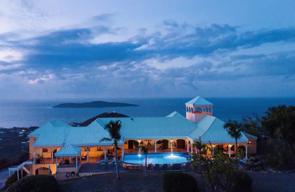 Polaris Pointe St Croix vacation rental luxury night