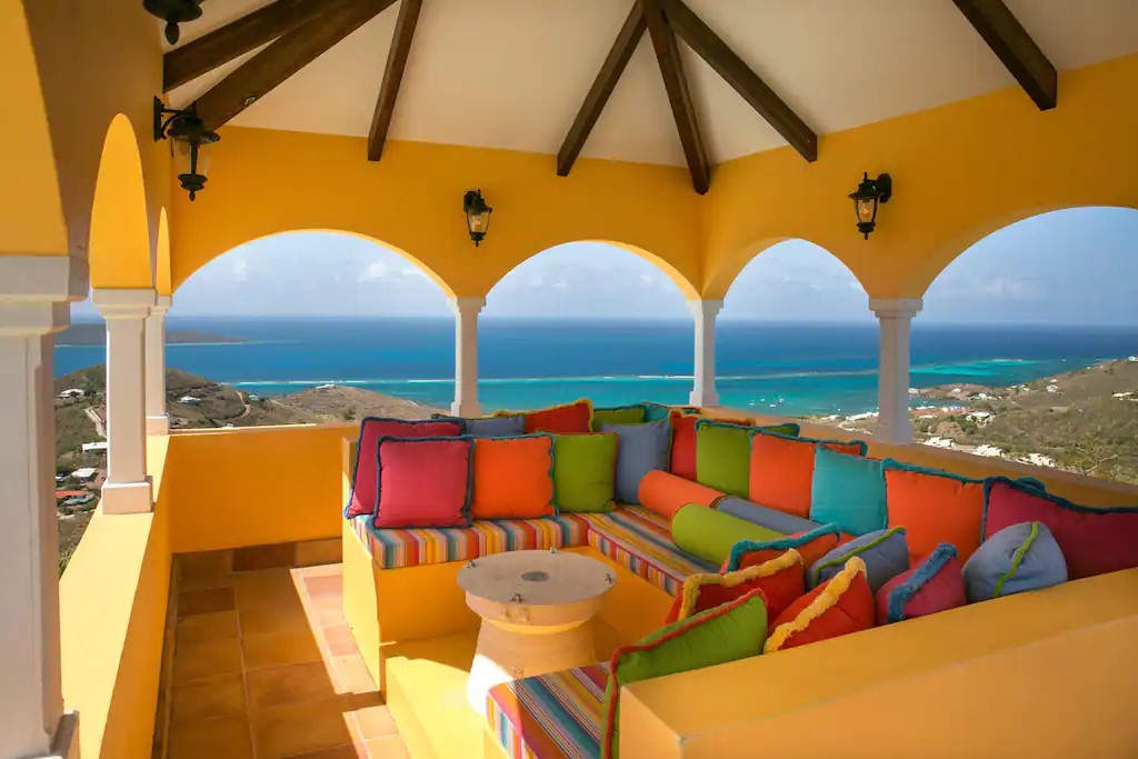 Polaris Pointe St Croix vacation rental luxury roof lounge