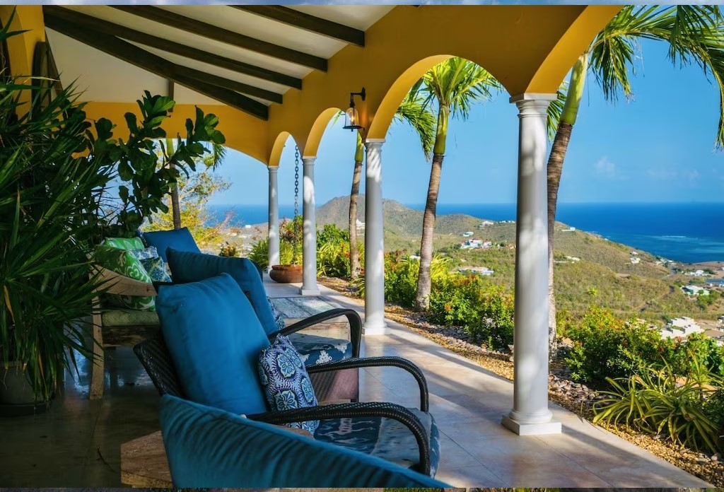 Polaris Pointe St Croix vacation rental luxury sea view