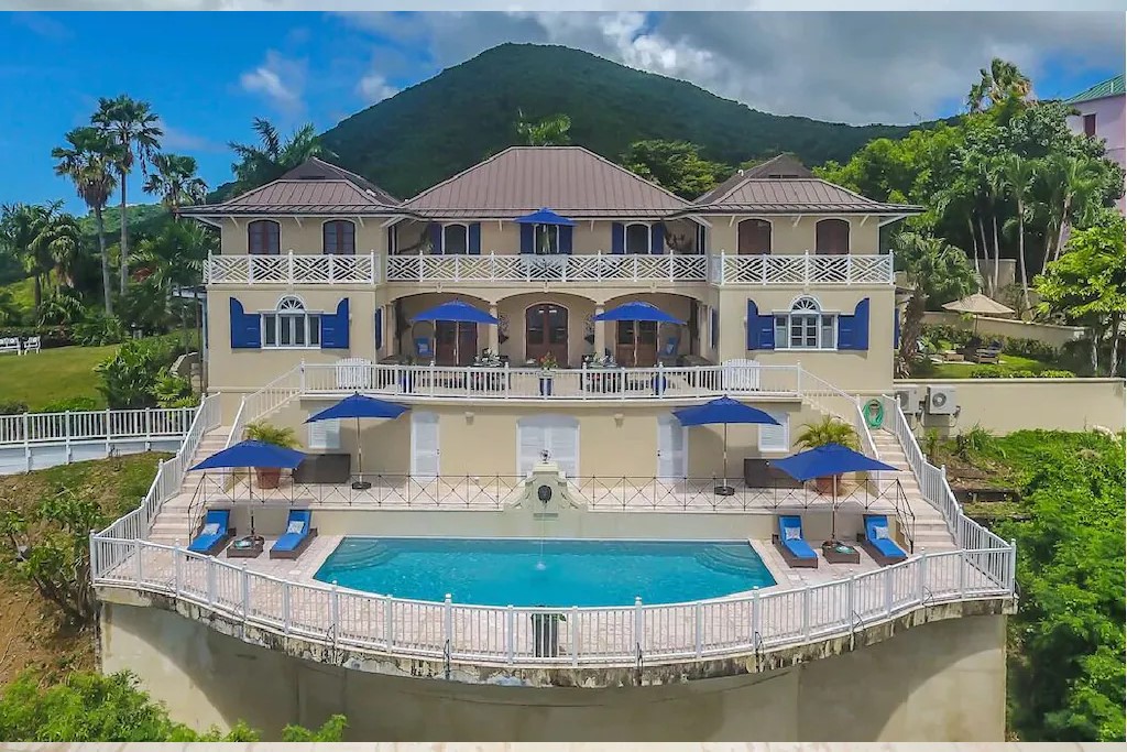 Prosperity Point St Croix vacation rental luxury pool