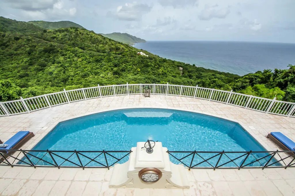 Prosperity Point St Croix vacation rental luxury pool