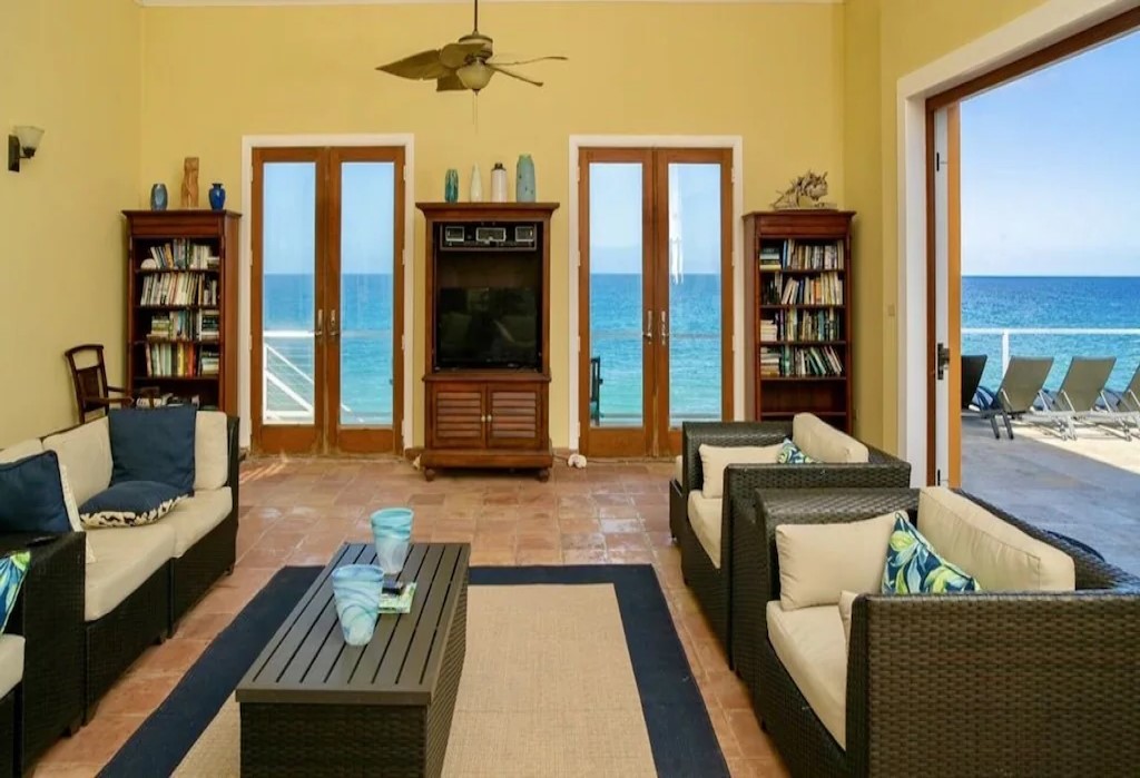 Sea View Play St Croix rental living room 2