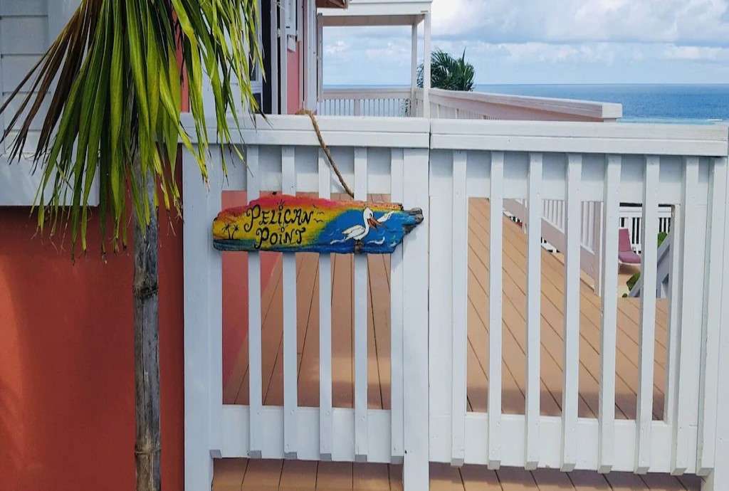 Villa Santa Cruz St Croix vacation rental sign