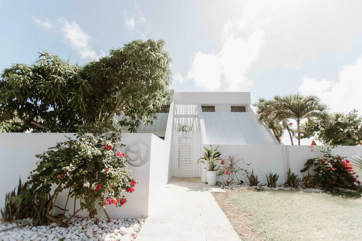 Villa Seascape St Croix luxury vacation rental - entrance