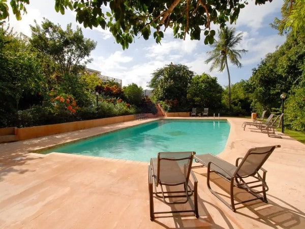  Cane Bay rentals Estate Belvedere pool