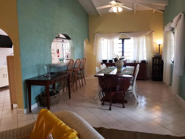 AirBnB St. Croix Frederiksted homes interior