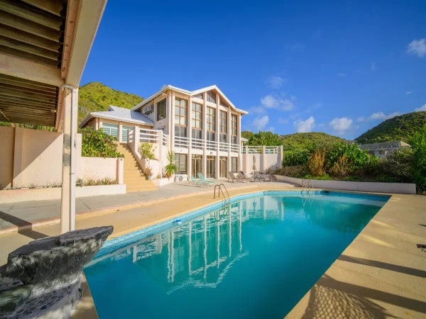 AirBnB St. Croix Grapetree houses to rent- Sapala pool