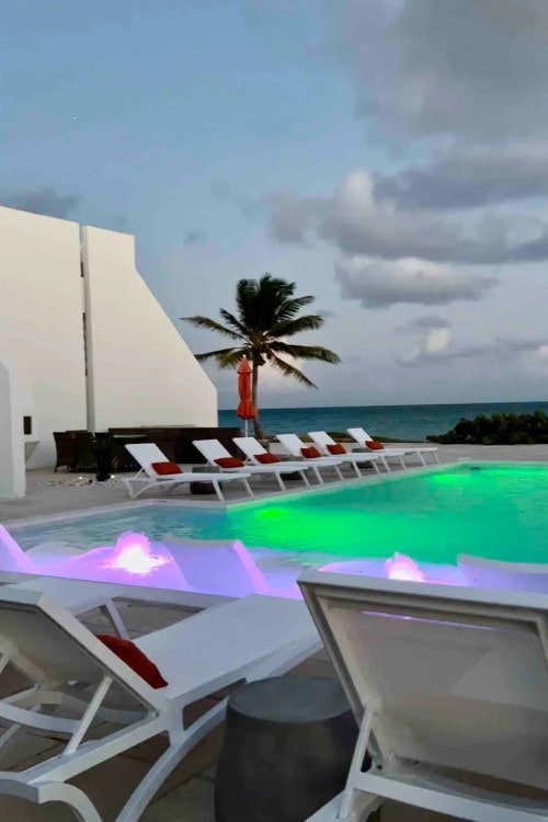 Luxury Airbnb Fredericksted St. Croix Beachfront Villa Pool