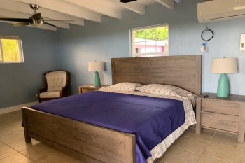 Airbnb St Croix Cane Bay Captains Quarters bedroom