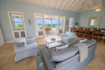 Airbnb St Croix Christiansted Blue Paradise interior