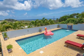 Airbnb St Croix Christiansted Blue Paradise pool