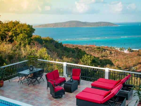 Airbnb St Croix east end Estate La Croix sea view