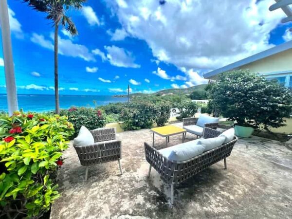 Airbnb St Croix east end Villa Nirvana seaview