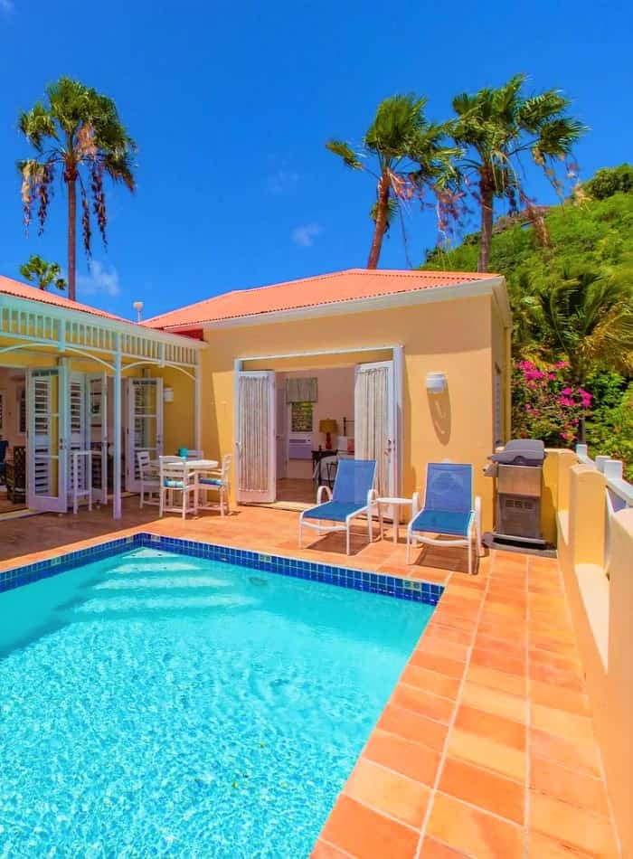 VRBO Villa Madeleine St. Croix pool