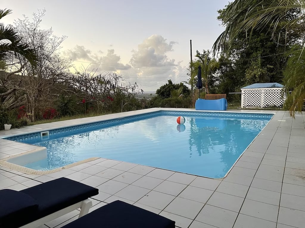 Villa Concordia St Croix vacation rental pool