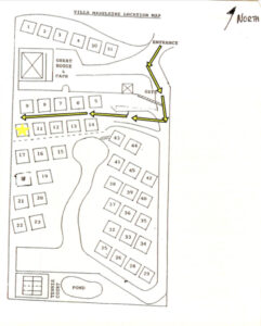 Villa Madeleine St Croix map of condo lots