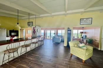 Airbnb St Croix east end Villa Nirvana interior