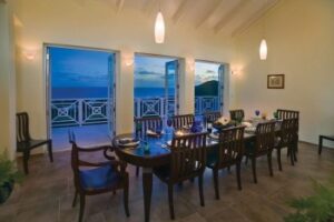 Blue Vista Villa St. Croix dining