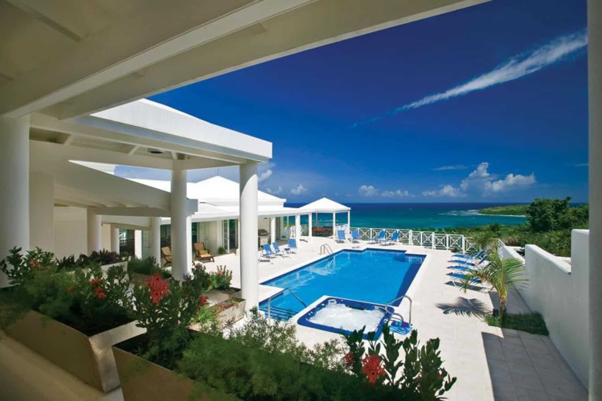 Blue Vista Villa St. Croix sea view