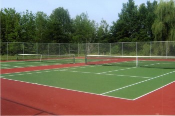 Gentle Winds St. Croix tennis courts