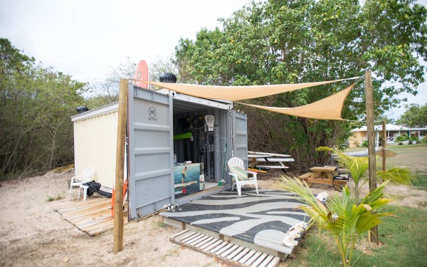 St Croix Bungalows on the Bay water sports rental shack
