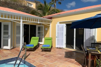 Villa Madeleine St. Croix Maddie's Oasis sun deck