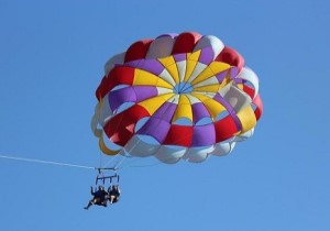 parasailing in St. Croix USVI