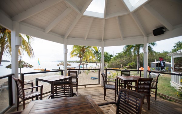 Chenay Bay Beach Resort St. Croix breakfast area