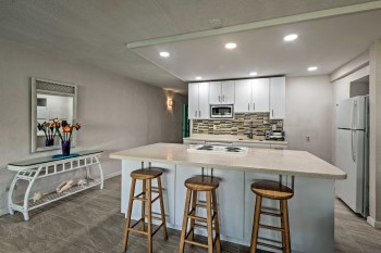 Evolve St Croix beachfront condo rentals kitchen
