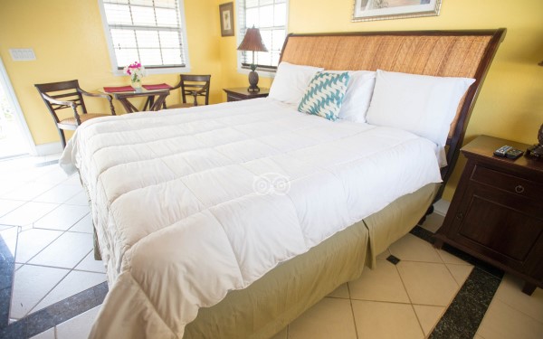 St. Croix Chenay Bay Beach Resort Yellow Suite interior
