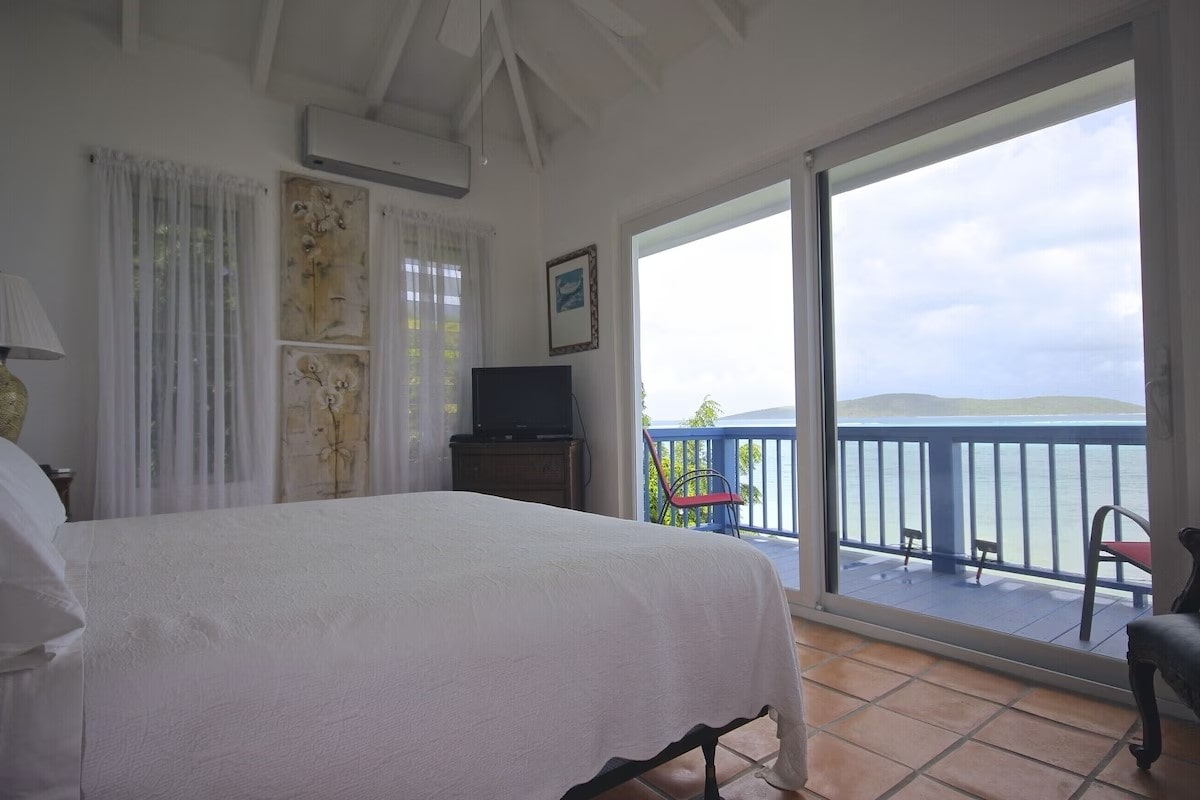 Paradise Found St Croix villa view from bedroom