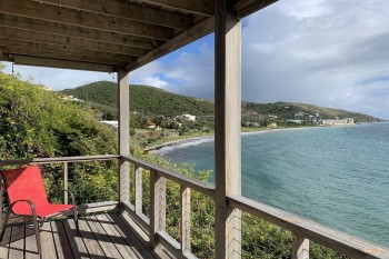 Pelican Perch St Croix villa deck view