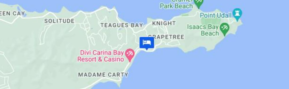 Rainbow Cove St Croix location on map